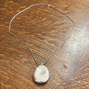Elegant Sterling Silver 925 Pendant Necklace